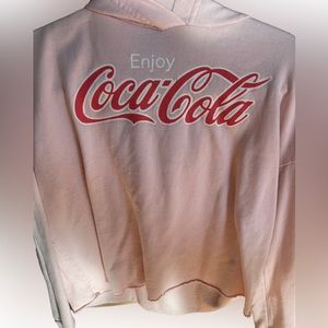 Super cute crop style hoodie